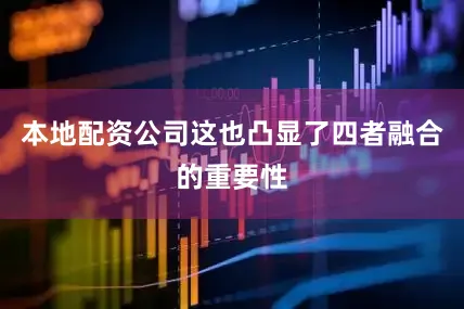 本地配资公司这也凸显了四者融合的重要性