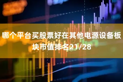 哪个平台买股票好在其他电源设备板块市值排名21/28